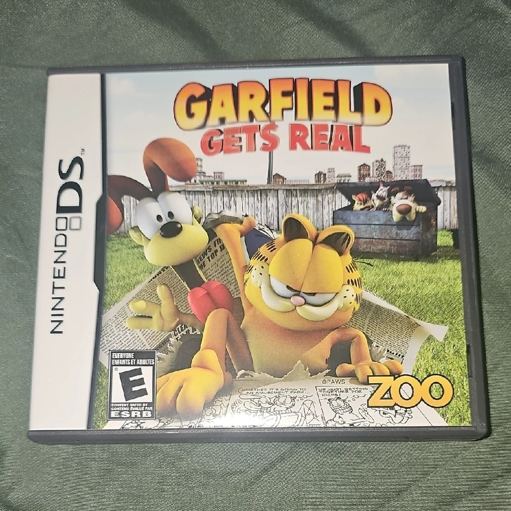 Garfield Gets Real ZOO Nintendo DS Game